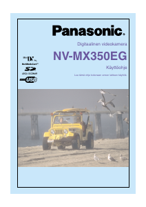 Käyttöohje Panasonic NV-MX350 Kameranauhuri