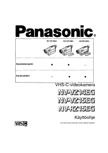 Käyttöohje Panasonic NV-VZ15 Kameranauhuri