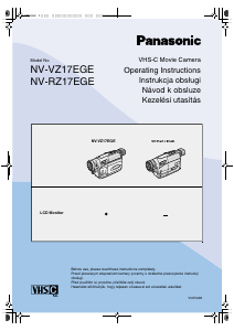 Használati útmutató Panasonic NV-VZ17EGE Videokamera