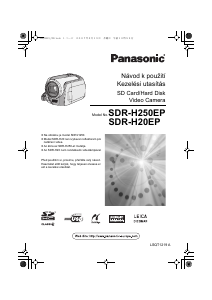 Használati útmutató Panasonic SDR-H20 Videokamera