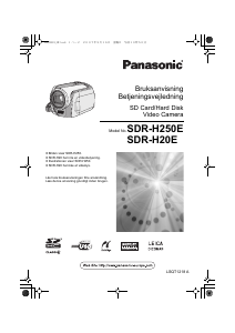 Bruksanvisning Panasonic SDR-H20 Videokamera