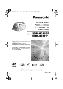 Manuál Panasonic SDR-H250E Videokamera