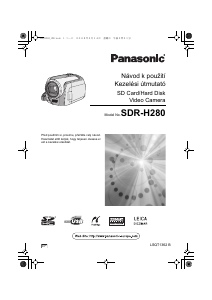 Használati útmutató Panasonic SDR-H280 Videokamera