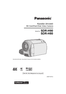 Használati útmutató Panasonic SDR-H90 Videokamera