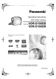 Manual Panasonic VDR-D150 Camcorder