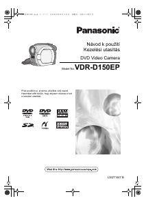 Használati útmutató Panasonic VDR-D150 Videokamera