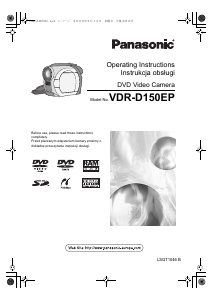 Instrukcja Panasonic VDR-D150E Kamera