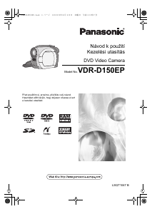Használati útmutató Panasonic VDR-D150E Videokamera