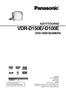 Käyttöohje Panasonic VDR-D150E Kameranauhuri