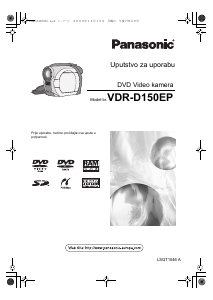 Priručnik Panasonic VDR-D150EP Videokamera