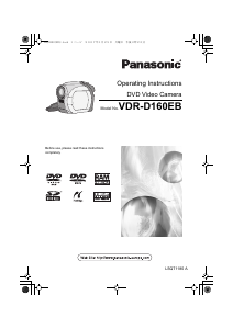 Manual Panasonic VDR-D160E Camcorder