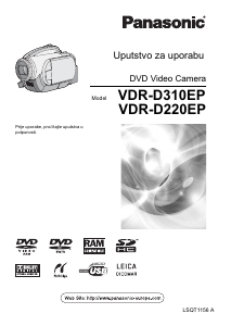 Priručnik Panasonic VDR-D220E Videokamera