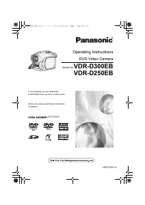 Manual Panasonic VDR-D250E Camcorder