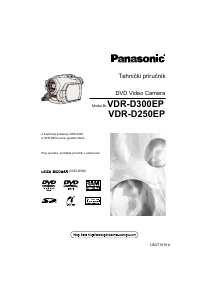 Priručnik Panasonic VDR-D250EP Videokamera