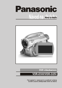 Návod Panasonic VDR-D250EP Videokamera
