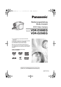 Bedienungsanleitung Panasonic VDR-D300E Camcorder