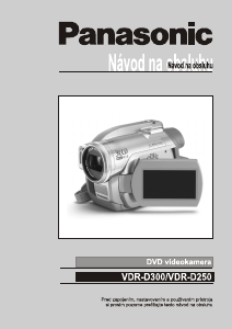 Návod Panasonic VDR-D300EP Videokamera