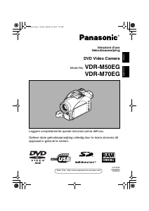 Manuale Panasonic VDR-M50EG Videocamera