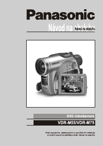 Návod Panasonic VDR-M55EG Videokamera