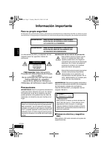 Manual de uso Panasonic VDR-M70EG Videocámara