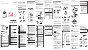 Manual Vtech VM3261 Baby Monitor