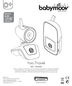 Manuale Babymoov A014416 Yoo-Travel Baby monitor