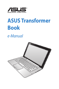 Handleiding Asus TX300 Transformer Book Laptop