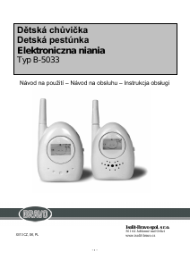 Instrukcja Bravo B-5033 Niania elektroniczna