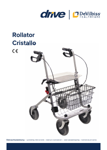 Manual Drive Cristallo Rollator