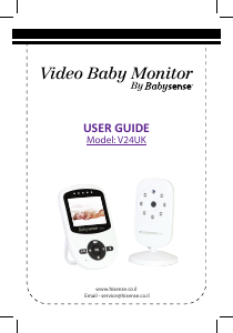 Manual Hisense Babysense V24UK Baby Monitor