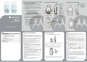 Manual Motorola MBP10S Monitor de bebê
