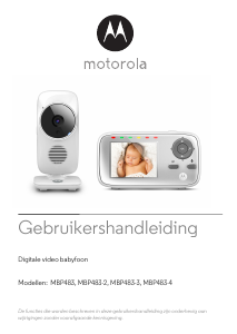 Handleiding Motorola MBP483 Babyfoon