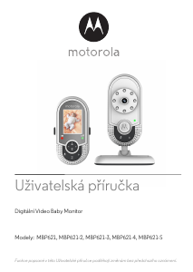 Manuál Motorola MBP621 Chůvička