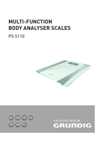 Manual Grundig PS 5110 Scale