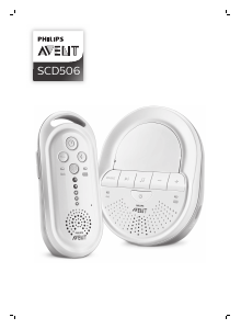 Manuál Philips SCD506 Avent Chůvička