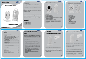 Manual Luatek LKB-1666 Monitor de bebê