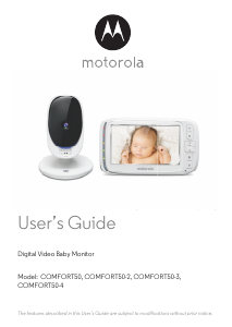 Handleiding Motorola COMFORT50-4 Babyfoon