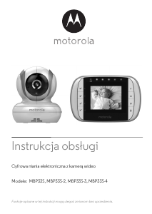 Instrukcja Motorola MBP33S-3 Niania elektroniczna