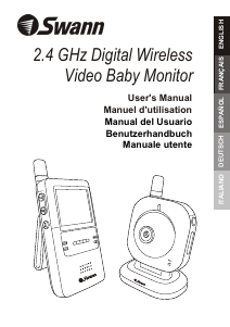 Manual Swann 2.4 GHz Baby Monitor
