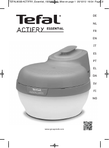 Mode d’emploi Tefal FZ301011 ActiFry Essential Friteuse