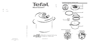 Bedienungsanleitung Tefal P4220745 Nutricook+ Schnellkochtopf