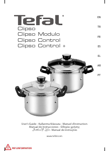 Manual Tefal P4122339 Clipso Pressure Cooker