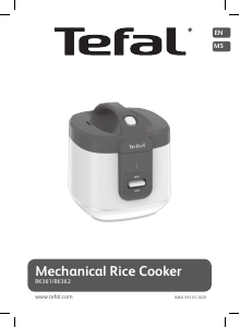 Manual Tefal RK362565 Rice Cooker