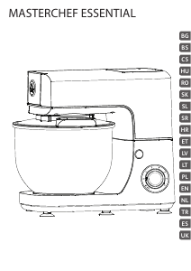 Посібник Tefal QB15E838 Masterchef Essential Планетарний міксер