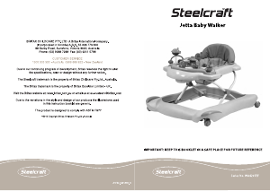 Manual Steelcraft Jetta Baby Walker