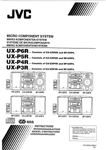 Handleiding JVC UX-P4R Stereoset