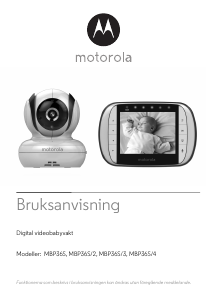 Bruksanvisning Motorola MBP36S Babyvakt