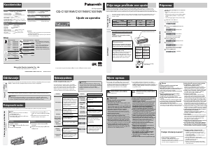 Priručnik Panasonic CQ-C1011NW Radioprijamnik za automobil