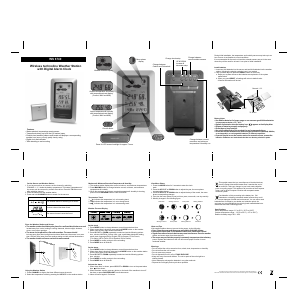 Manual Technoline WS 6740 Weather Station