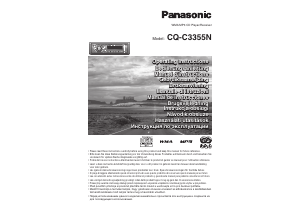 Manuál Panasonic CQ-C3355N Autorádio
